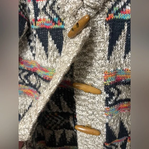 Lovemarks Tribal Pattern Cardigan S - Picture 4 of 6